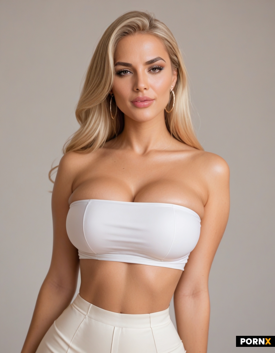 Blonde long sexy hair
