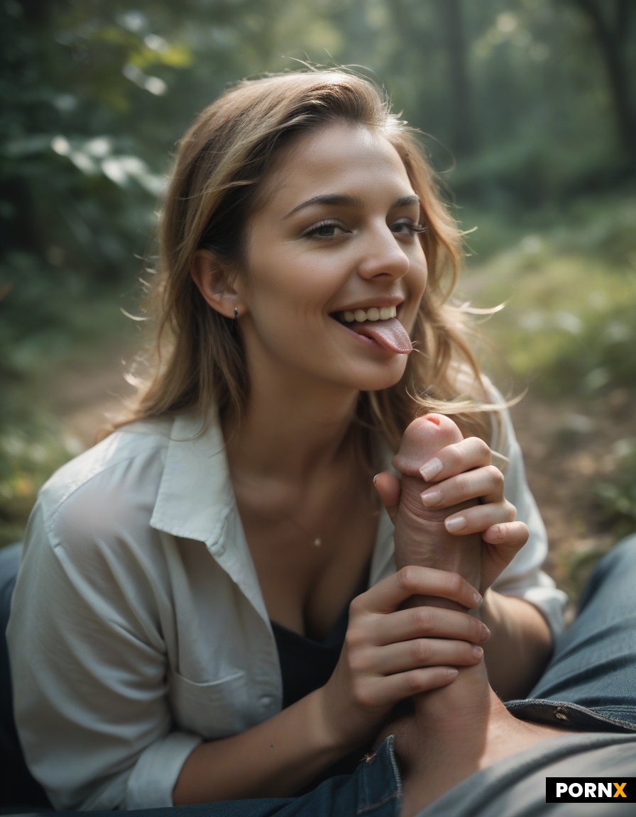Breathtaking romantic handjob