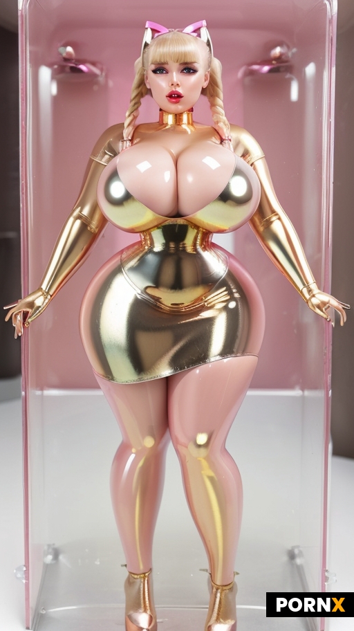 One bimbo Fembot mannequin