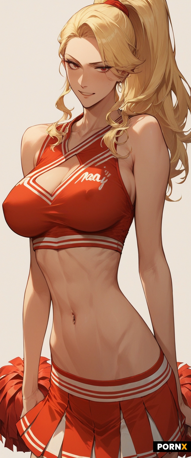 20 year blonde cheerleader