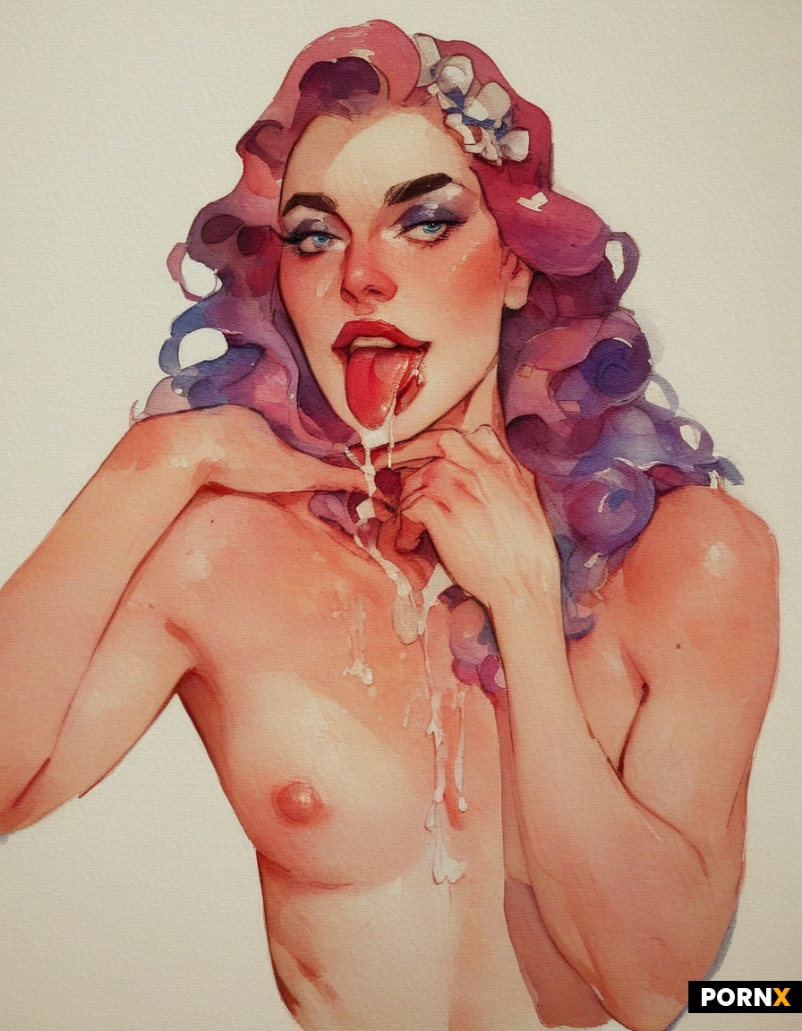 A closeup portrait of a horny victorian flatchested crossdresser