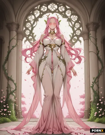 Elegant Western fantasy goddess