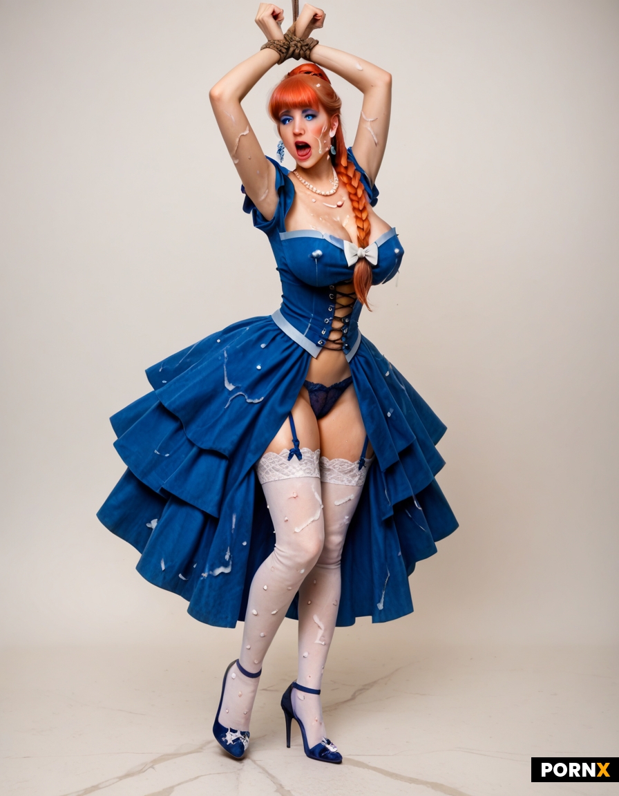 Sexy Seductive skimpy scantily-dressed royal peasant mistress