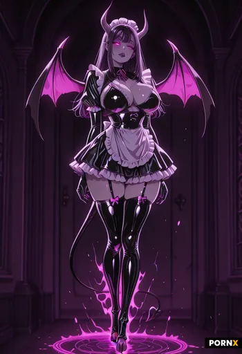 succubus bimbo with full lips