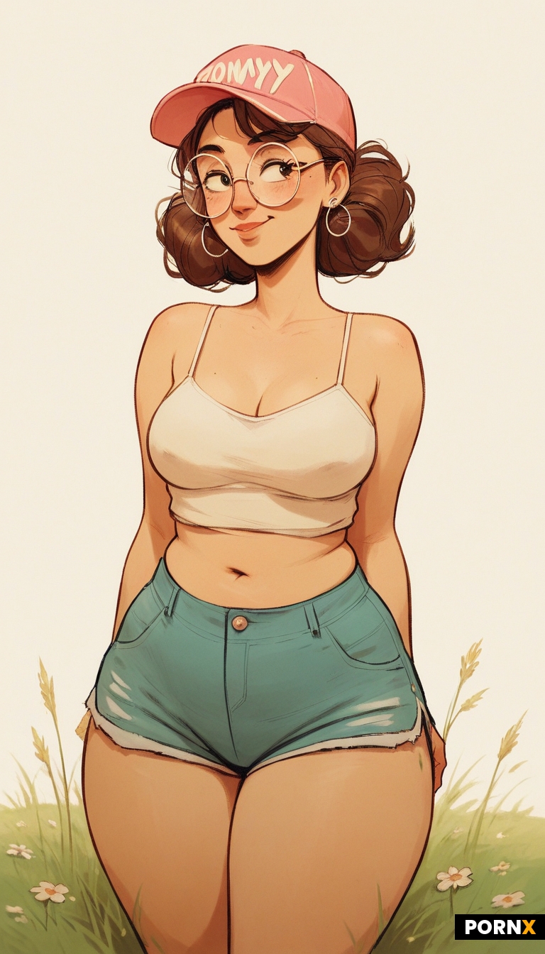 Large round glasses