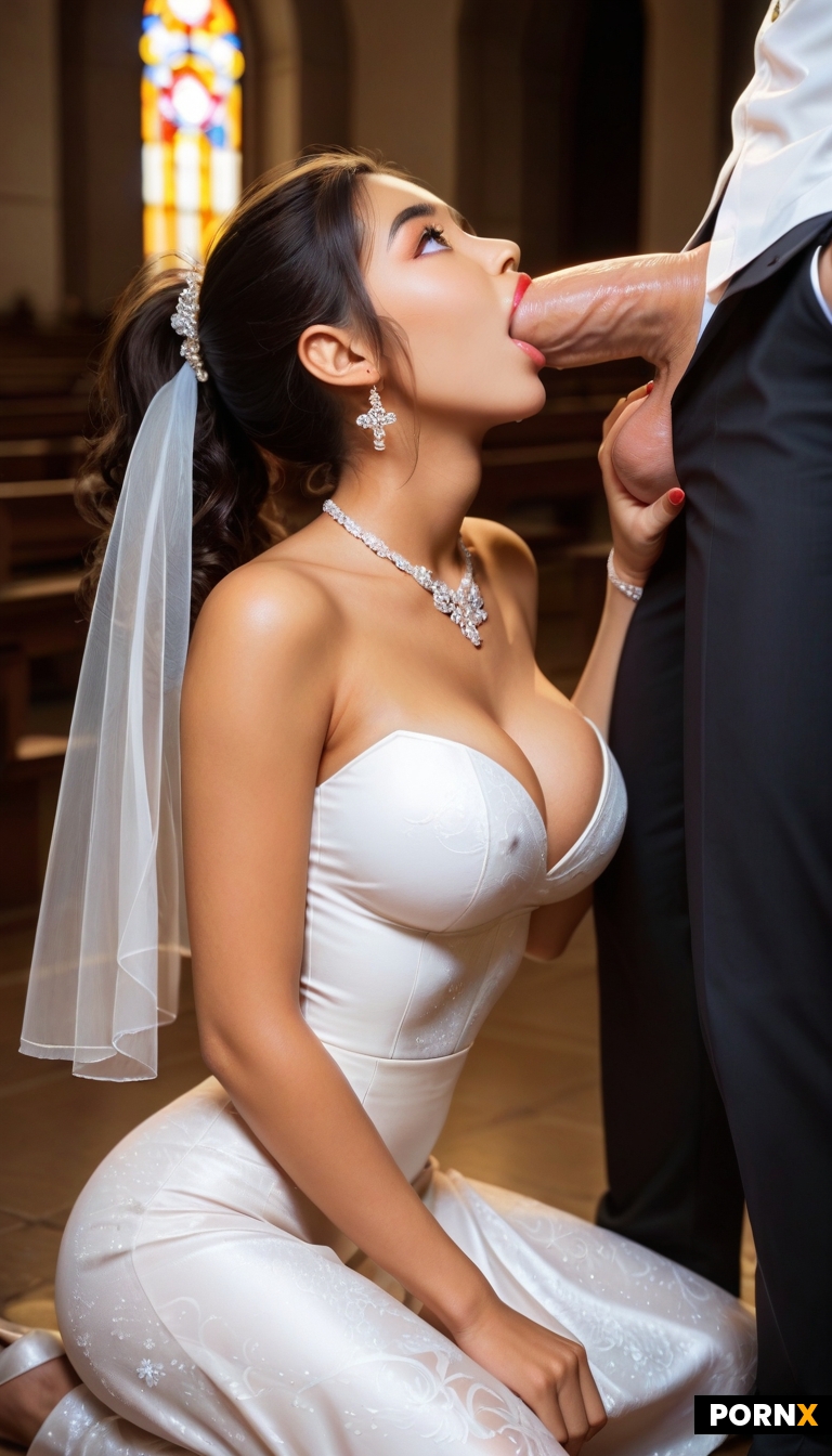 drop her jaw down and open her mouth wider