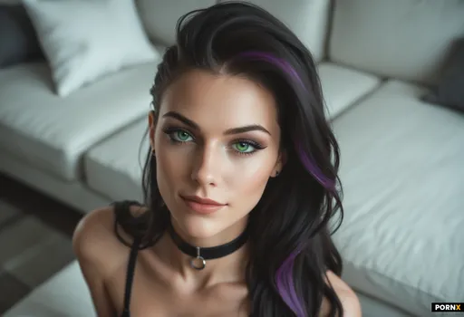 POV older mature stunning face