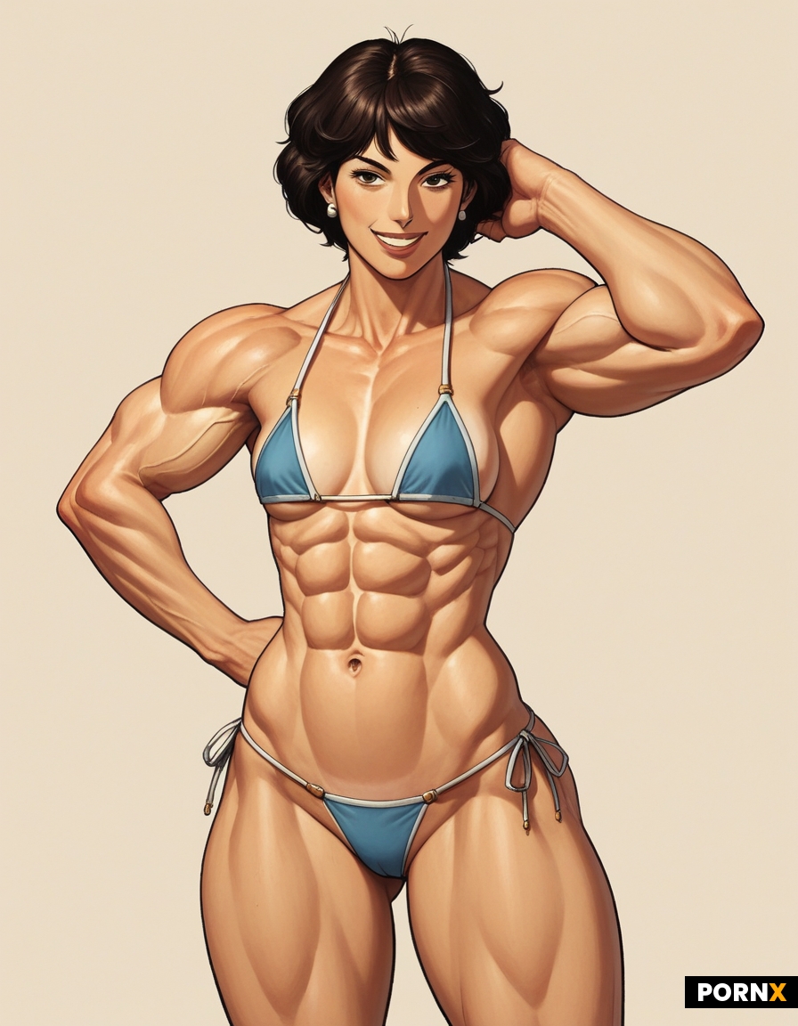goddess mature voluptuous large bulky muscle bodybuilder cute