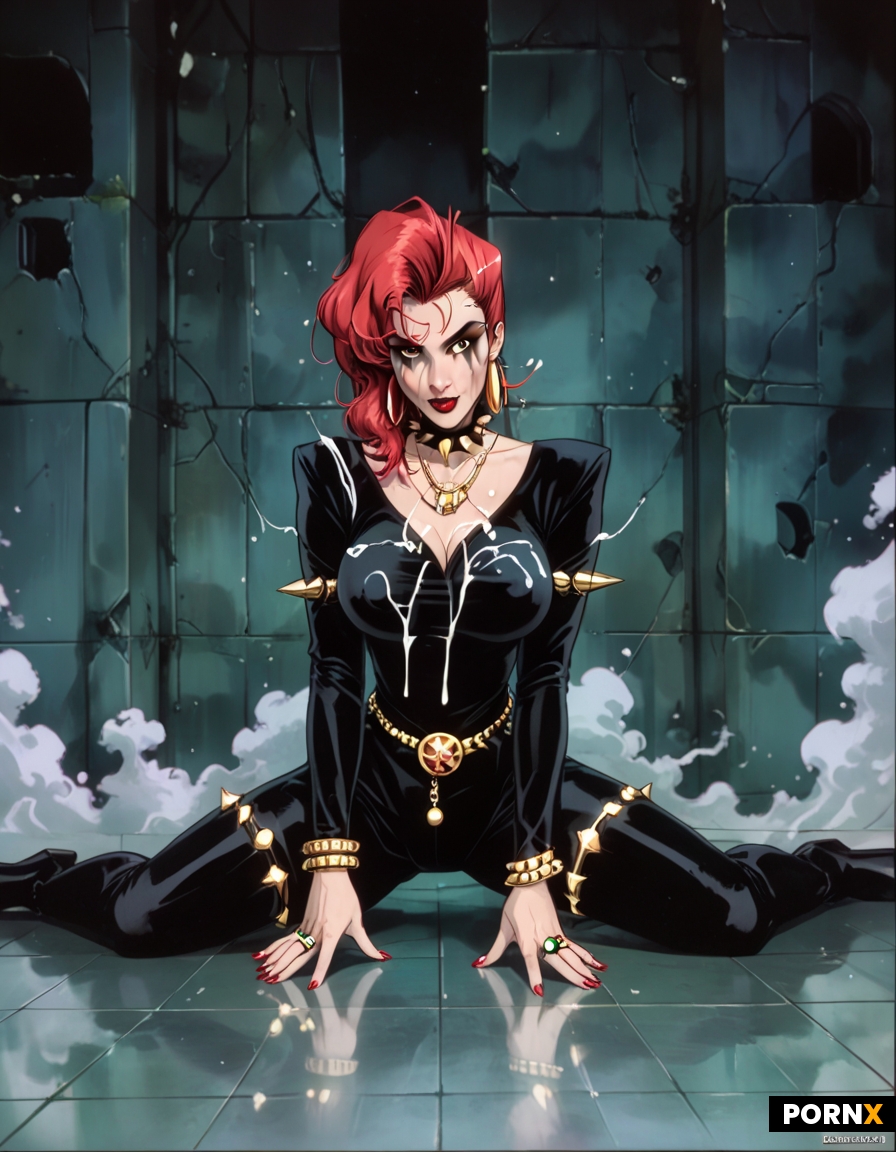 Dynamic overdramatic maniacal futuristic comic superhero