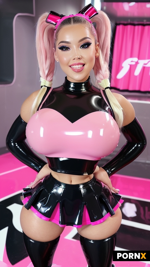 Bimbo cheerleader doll