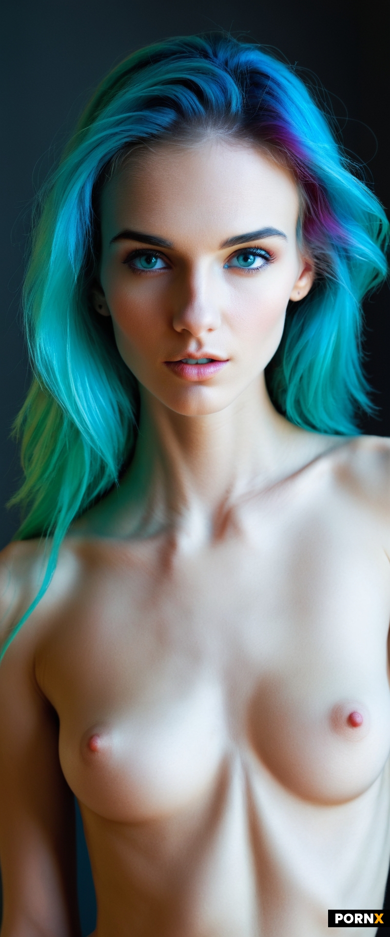 beautiful skinny 18-year-old Caucasian woman