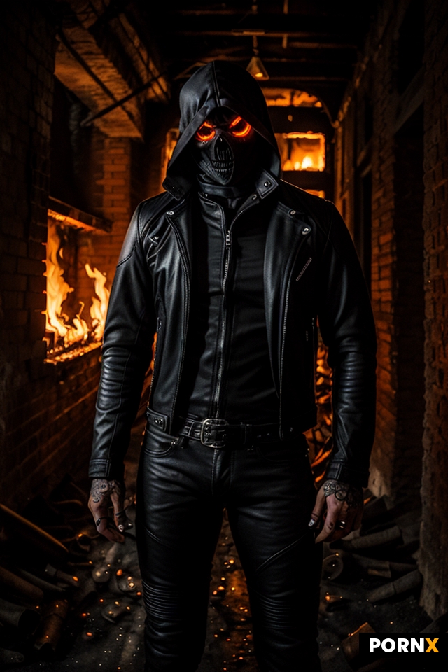 Hot demon biker