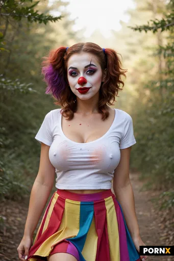 colorful Messy hair