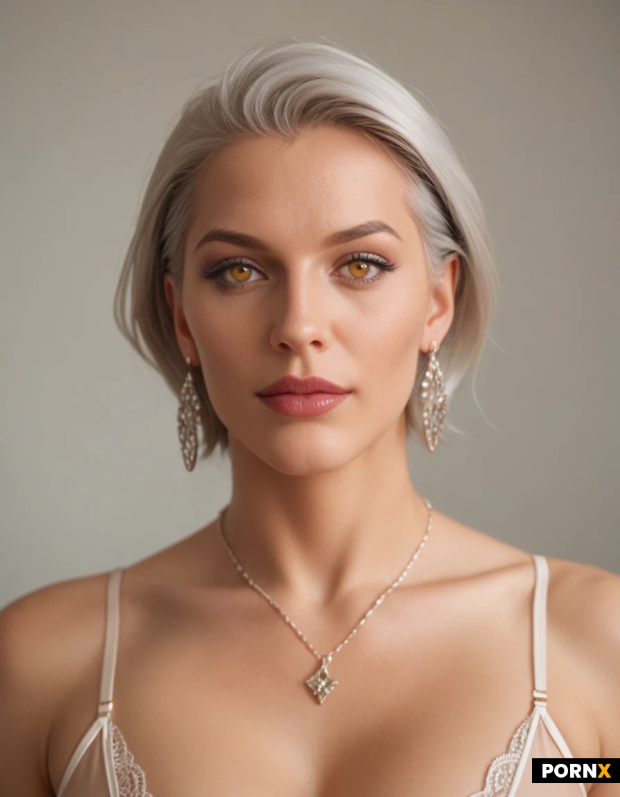 Tall, lean, sharp. Silver-white hair cropped at the jaw. Amber eyes that hold no warmth, only hunger. Her voice cut like glass—beautiful and dangerous. She is cunning, ambitious, and utterly without sentiment. She sees the world as a game to be won, people as pieces to be moved