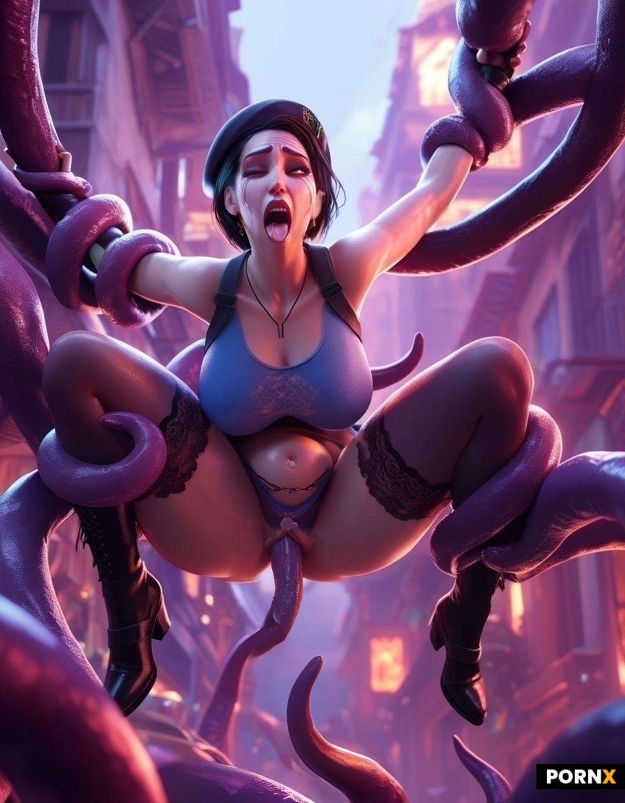 two tentacle in pussy