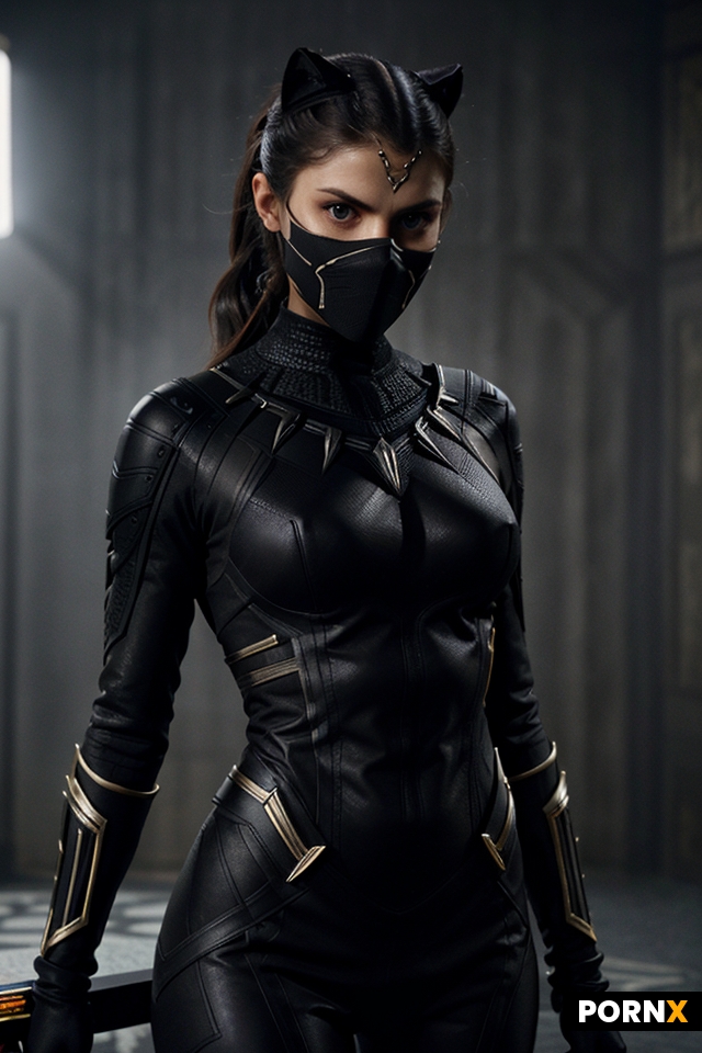 Alexandra Daddario as Black Panther