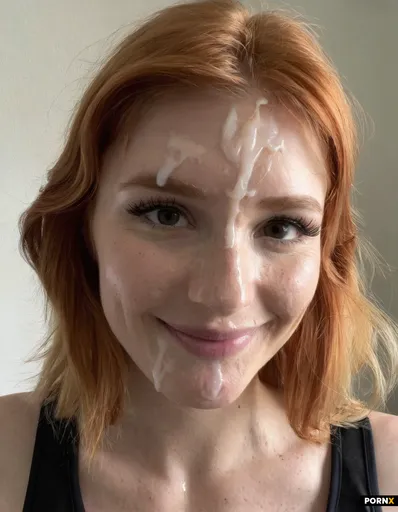 19yo fit ginger-haired model