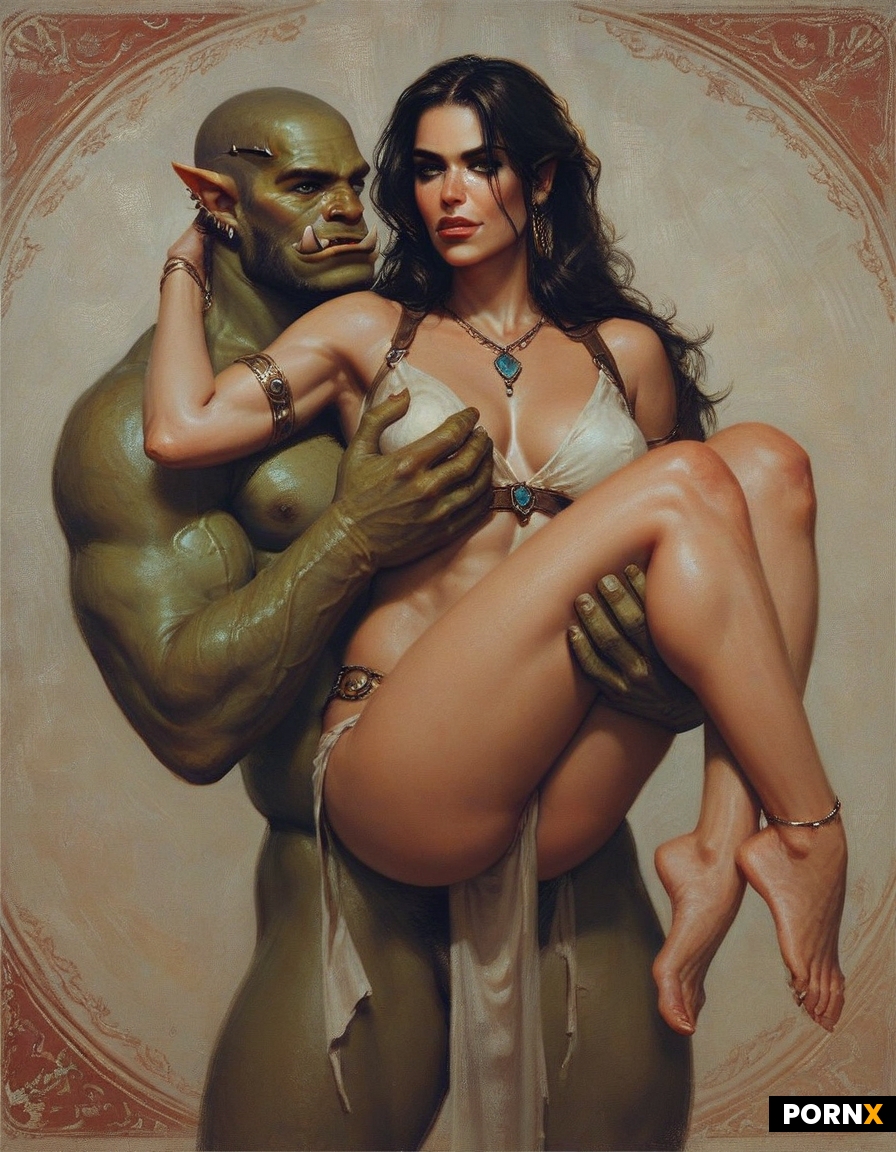 brunette woman wearing a loincloth