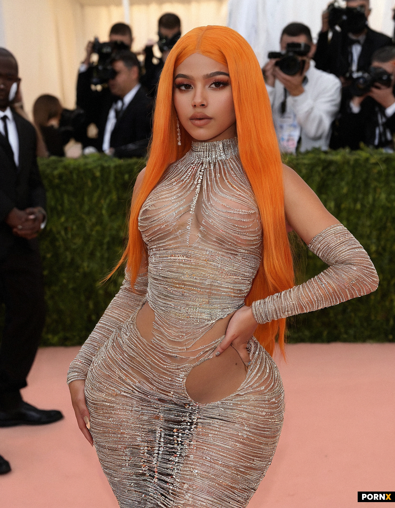 Cute mulatto woman in her early 20s