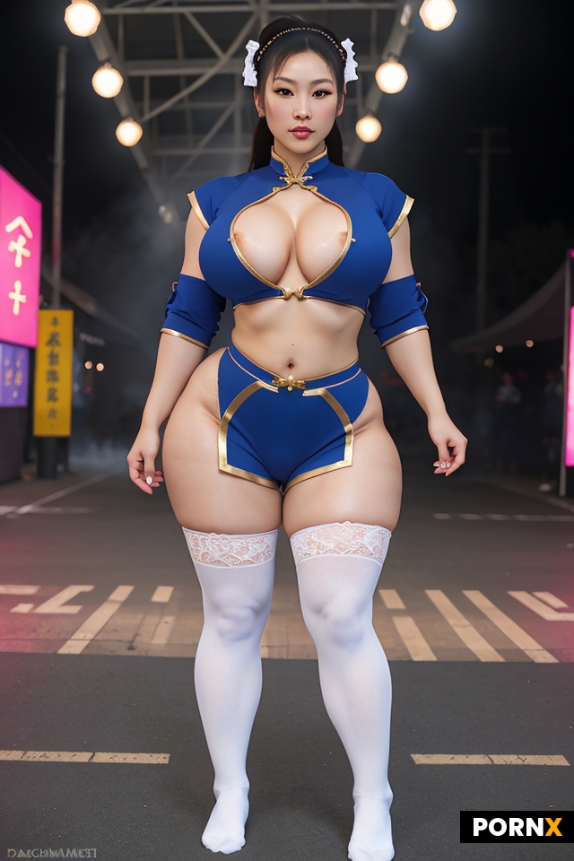 Woman like chun-li