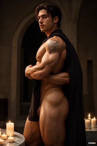 A luminous 18-year-old Latino barbarian