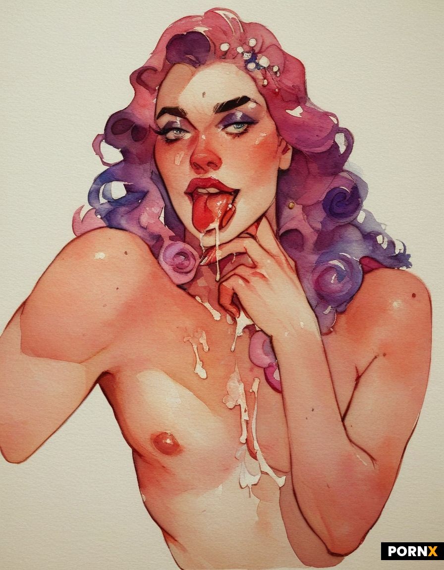 A closeup portrait of a horny victorian flatchested crossdresser