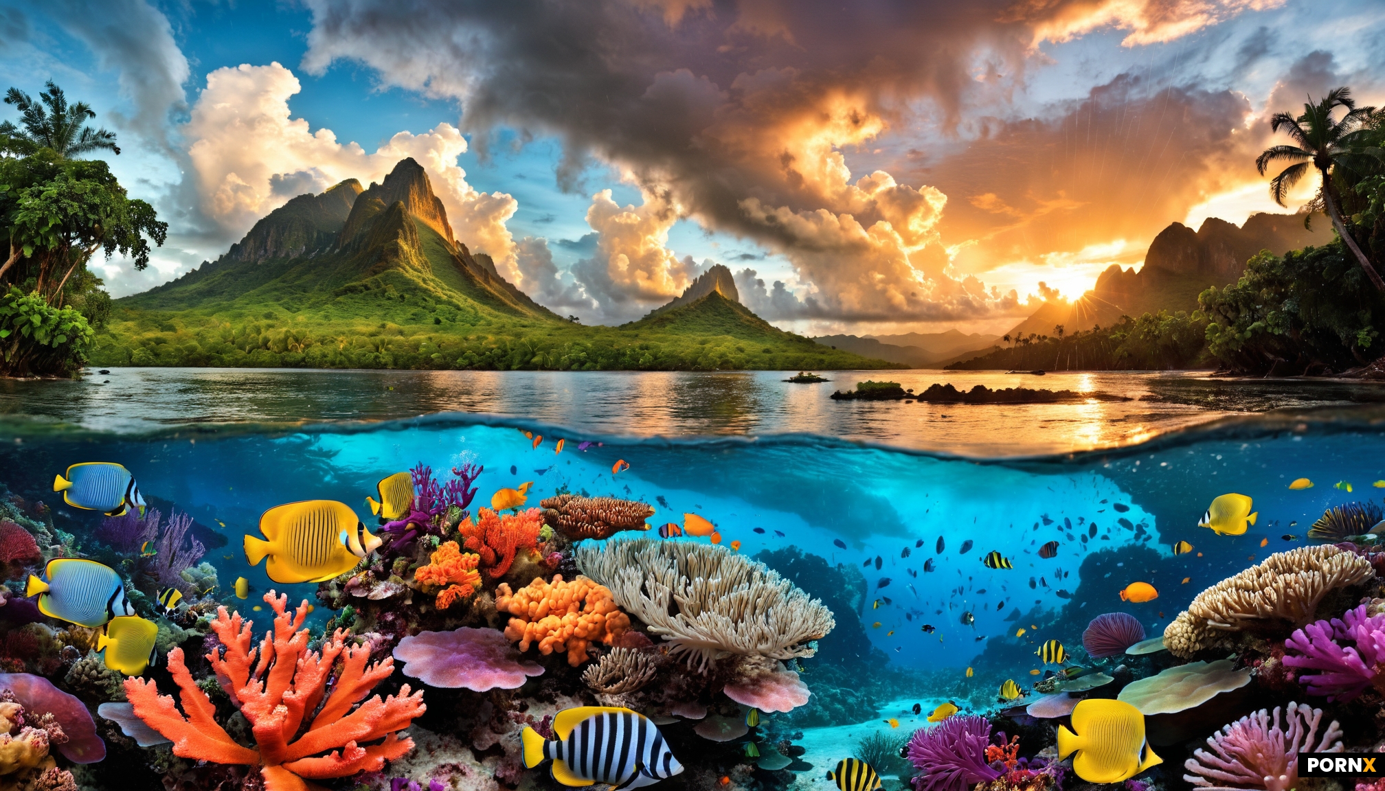 underwater