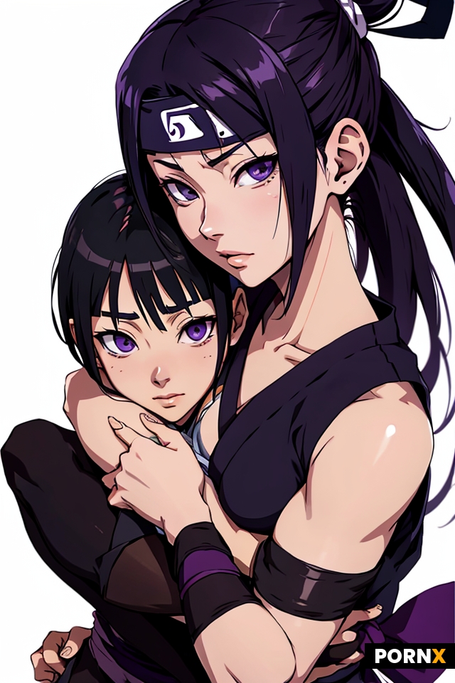 Hinata Hyuga with byakugan
