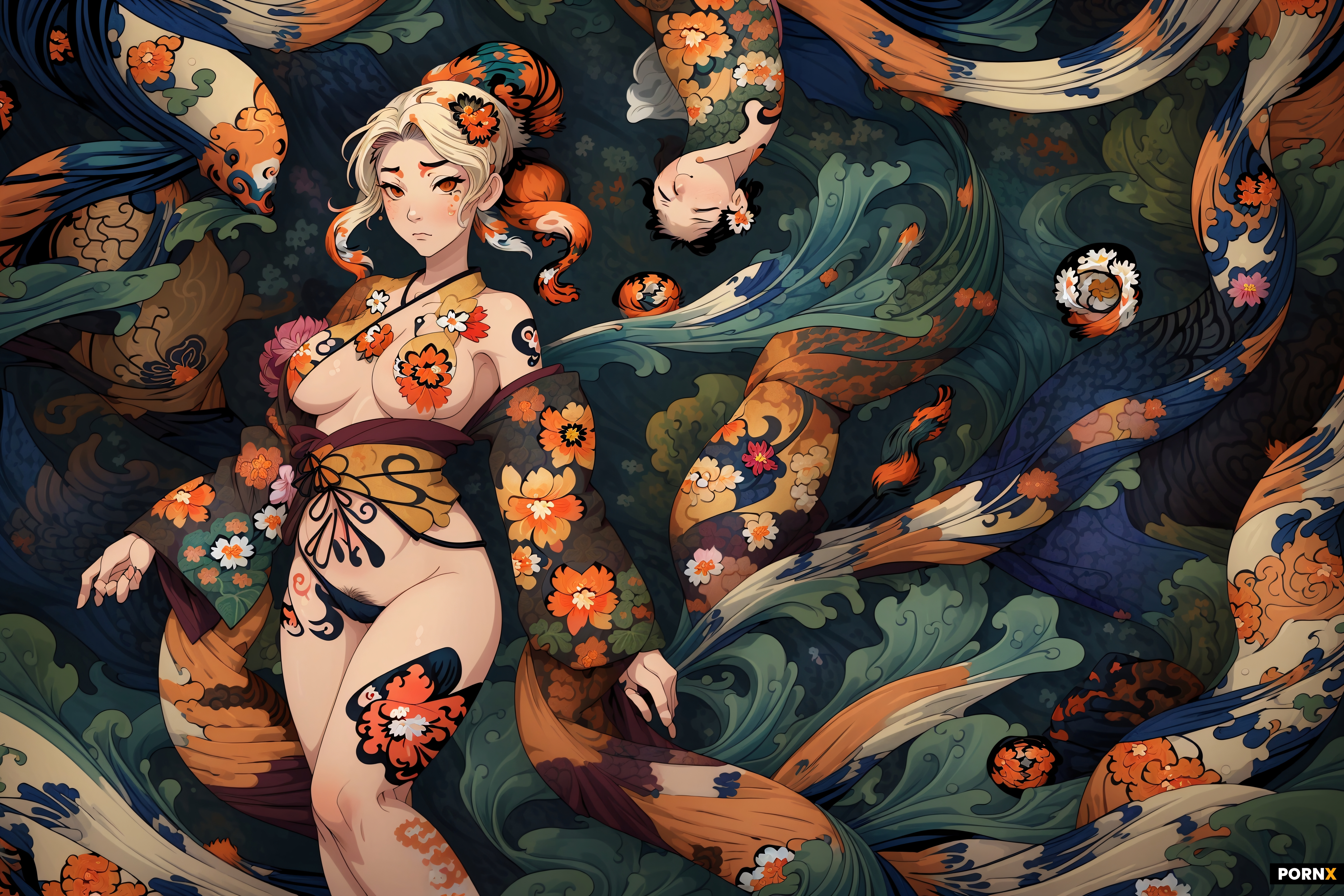Hamonshū ink style