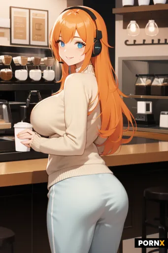 orange hair