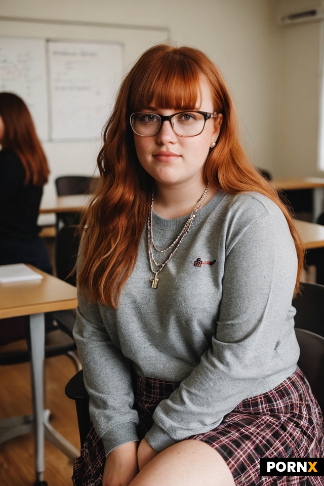 In a college classroom