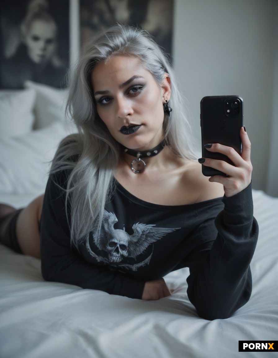 Curvy goth