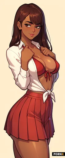 Brown skinned woman