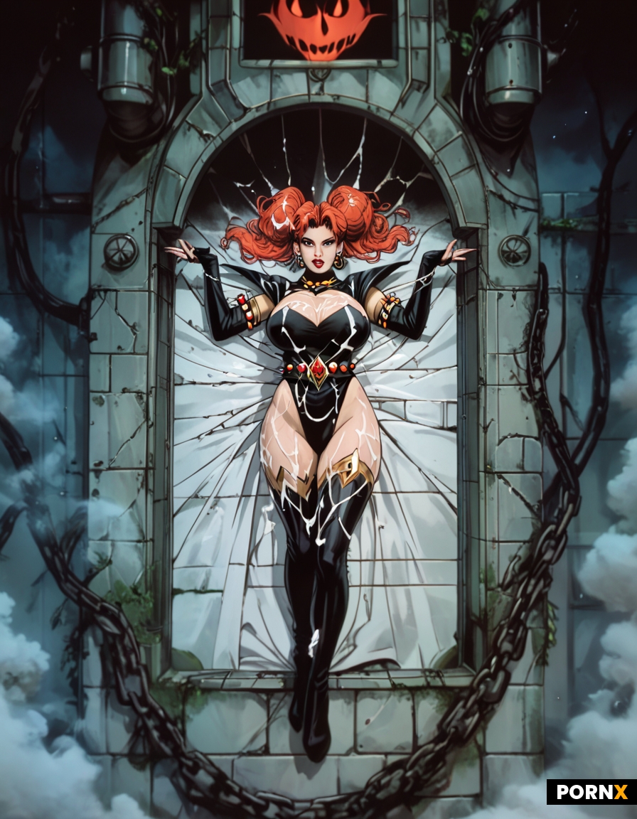 Dynamic overdramatic maniacal futuristic comic superhero