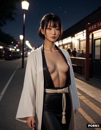 beautiful slender asian woman