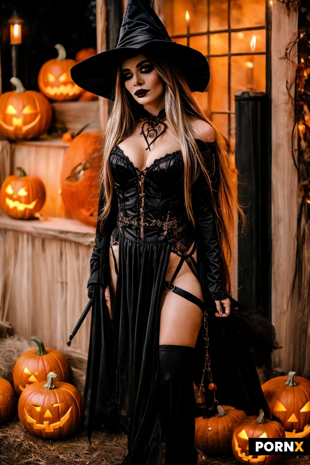 sexy female witch