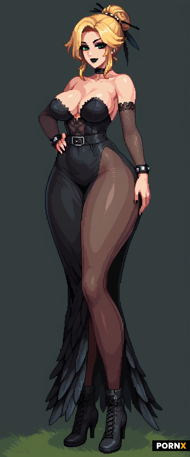 black harpy woman