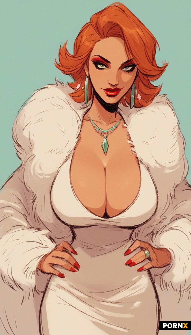 long professional orange hair