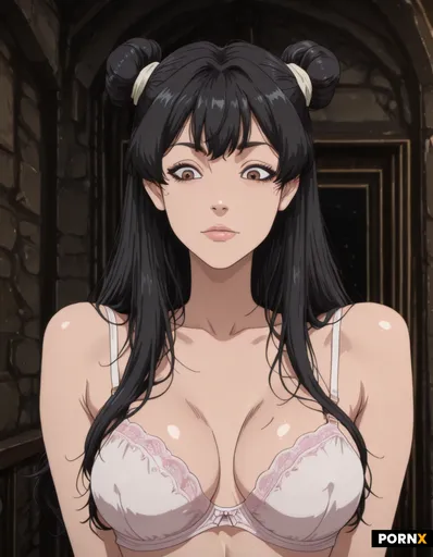 Pretty poses with boobs with bra