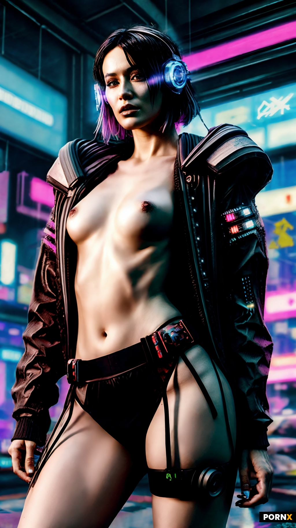procreate hypermobile cyberpunk