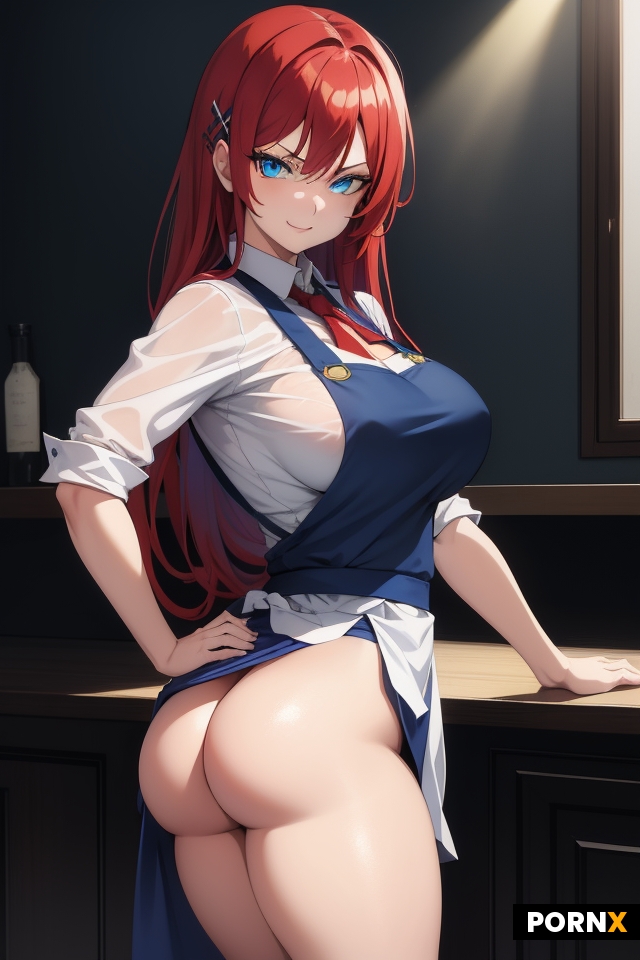 High-quality anime illustration of a  woman with long