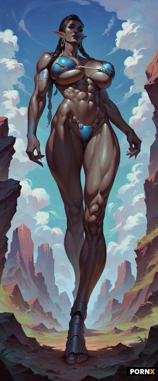 futuristic scifi fantasy orc