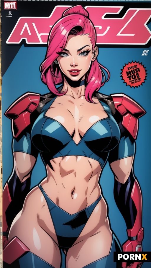 American-style comic book art