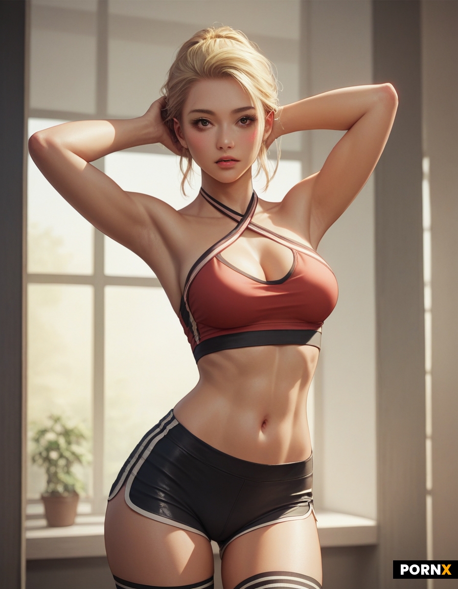 woman posing
