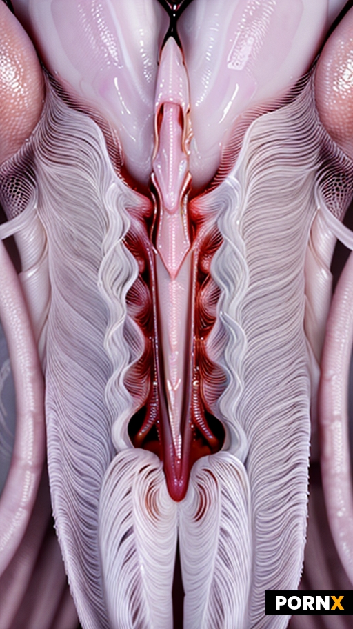 She have a xenomorph skin