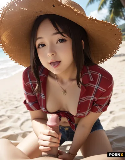 beautiful slender asian woman