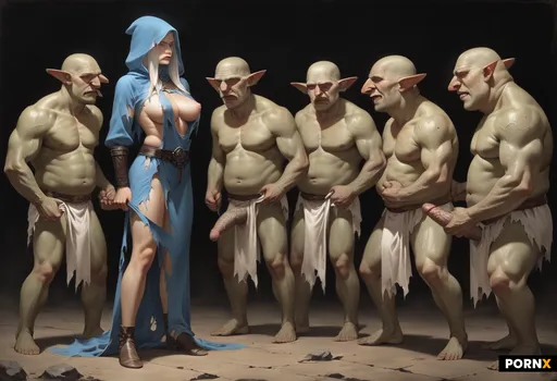 goblin gangbang Detailed face