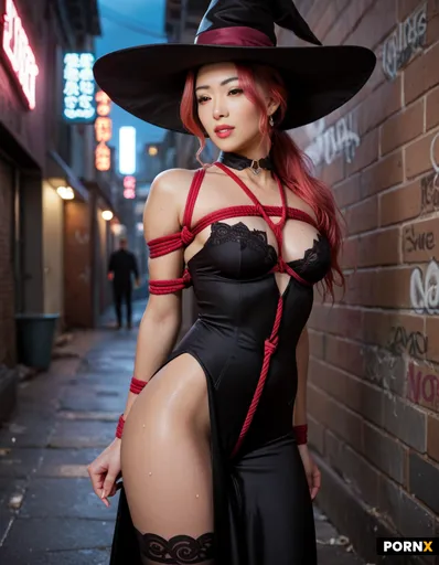 beautiful slender asian woman