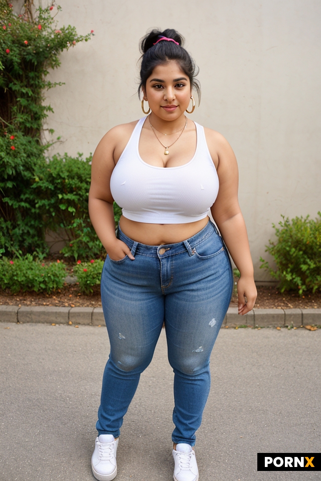 One woman