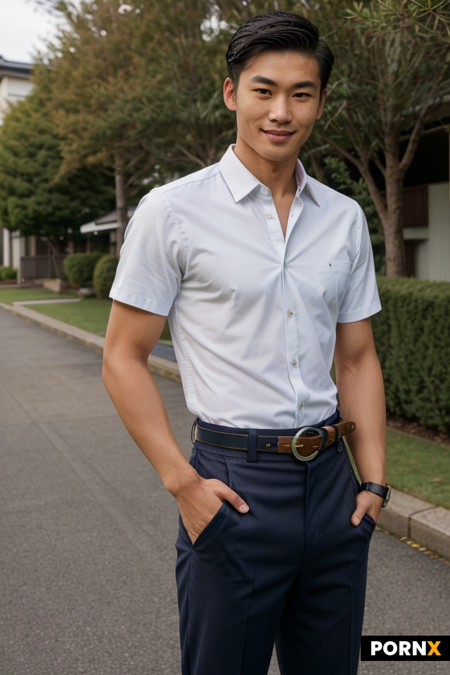 sporty male